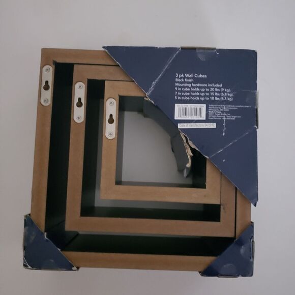 Room Essentials 3pk Wall Cubes​ - Picture 4 of 5